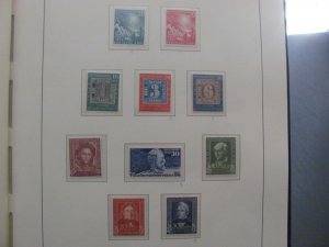 GERMANY MNH 1949-1972 (4) LIGHTHOUSE & SCHAUBEK ALBUMS COMPLETE  SIGNED (38)