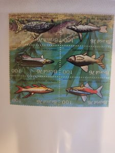 Stamps Brazil Scott #1465a nh