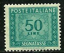 Italy #J76, Mint Never Hinge =