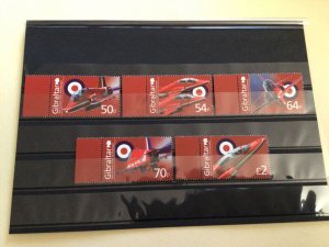 Gibraltar 2014 RAF Red Arrows mint never hinged  stamps  A14081