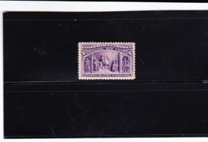 KAPPYS STAMPS USA #235 1893 6C COLUMBIAN  MINT F-VF HINGED NO THINS  K165