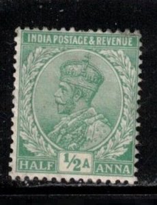 INDIA Scott # 81 Mint - KGV - Hinge Remnant