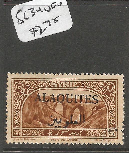 Syria Alaouites SC 34 VFU (5cpo)