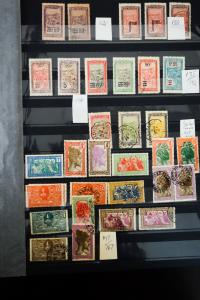 French Colonies 1800's to Early 1900's Stamp Collection