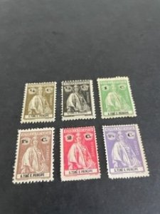 St. Thomas + Prince Islands sc 194-199 MHR