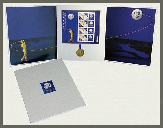 H01 Frankreich 2018 Ryder Cup SPECIAL Presentation Pack