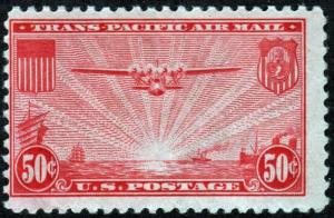 SC#C22 50¢ China Clipper (1937) MNH