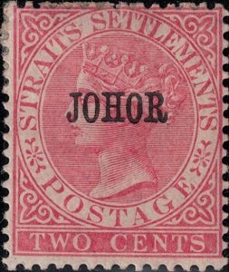 Malaya-Johore 1884-1886 SC 1A Mint