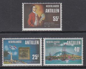 Netherlands Antilles 385-387 MNH VF