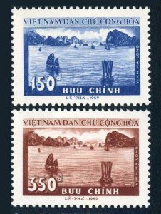 Viet Nam 89-90,MNH.Michel 92-93. Ha Long Bay.1959.