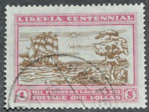 DYNAMITE Stamps: Liberia Scott #213  USED