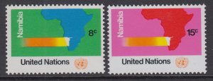 UN New York 240-241 MNH VF