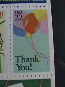 ​UNITED STATES-1987 SC#2267-74  SPECIAL OCCASIONS -MNH BOOKLET VERY FINE