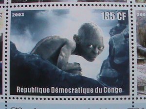 CONGO STAMP:2003- LORD OF THE RINGS MNH SHEET