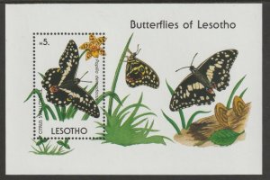 Lesotho 1990 Butterflies perf m/s mnh