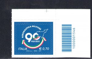 2013 Italian Republic Air Force barcode n . 1546
