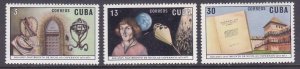 Cuba 1799-1801 MNH Nicolaus Copernicus 500th Birth Anniversary Set VF