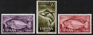 Spanish Sahara Sc #139-141 Mint Hinged