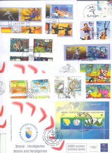 Worldwide 20 FDC Olympic-2000