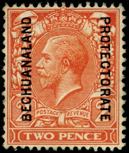 BECHUANALAND SG76a, 2d orange, M MINT. Cat £25.