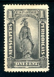 USAstamps Unused VF US 1885 Periodical Scott PR81 OG MHR