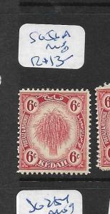 MALAYA  KEDAH   (P2505B)  LEAF 6C  SG 56A  MNH