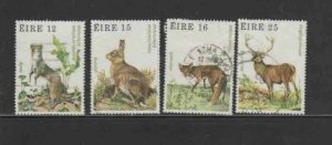 IRELAND #480-483 1980 ANIMALS F-VF USED