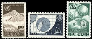 China 1337-9 MNH - World Meteorological Day