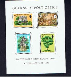 GUERNSEY VICTOR HUGO M/SHEET