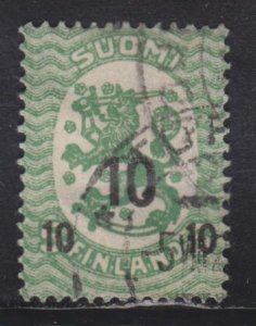 Finland 119 Finnish Arms 1919 O/P