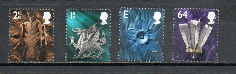 Great Britain - Wales 13-16 MNH