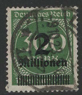 Germany Reich Scott # 270, used, exp h/s