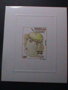 ​SENEGAL-1997 SC#1293 MUSICAL INSTRUMENT-DELUXE PROOF SHEET MNH VERY FINE