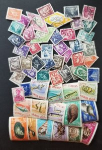 ROMANIA Used CTO  Stamp Lot Collection T5499