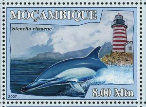 Dolphins Stamp Lighthouses Sousa Teuszii Sotalia Fluviatilis S/S MNH #3044-3049