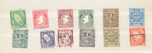 Ireland #106-116/137 Used