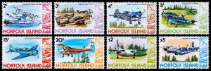 Norfolk Island Scott 257-262, 269-270 (1980-81) Mint NH VF C