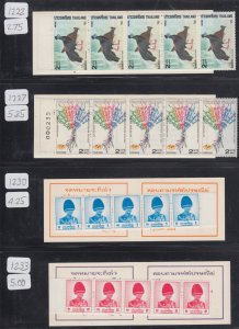 Thailand  MNH  booklet collection   cat $585.00 sell at 16%