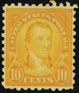 591, Mint NH 10¢ Perf 10 - Nice Stamp CV $85.00 ** Stuart Katz