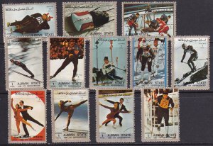 Ajman State (Year?) Olympics used