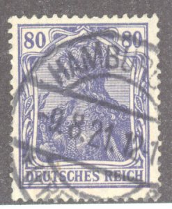 Germany, Scott #128, Used