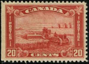 Canada SC# 175 Harvesting Wheat 20c Mint no Gum