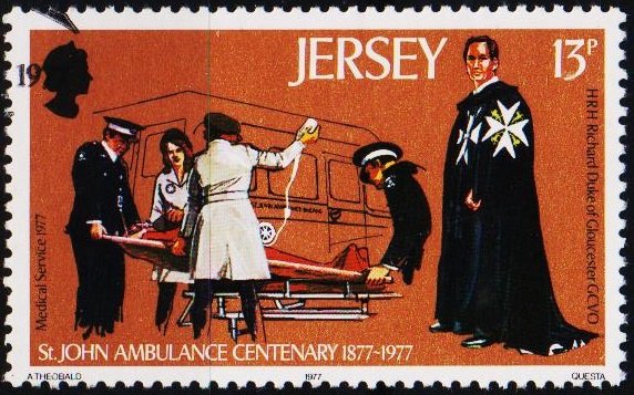 Jersey. 1977 13p S.G.178 Fine Used