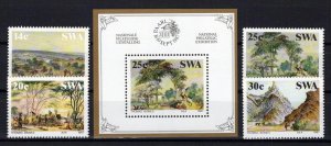 South West Africa 578-581, 580a MNH Paintings Thomas Baines ZAYIX 0424S0169