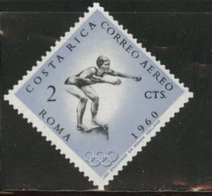 Costa Rica Scott C304 Olympic airmail from 1960 MH*