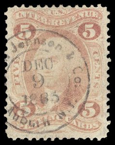 U.S. REV. FIRST ISSUE R28c  Used (ID # 97382)