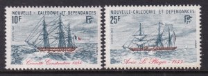 New Caledonia 466-467 Ships MNH VF
