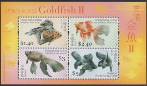 Hong Kong 2005 Goldfish Series II - Miniature Sheet MNH