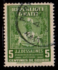 Haiti - #380 Jean Dessalines - Used