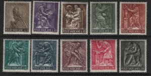 VATICAN CITY, 423-432   MNH  SET